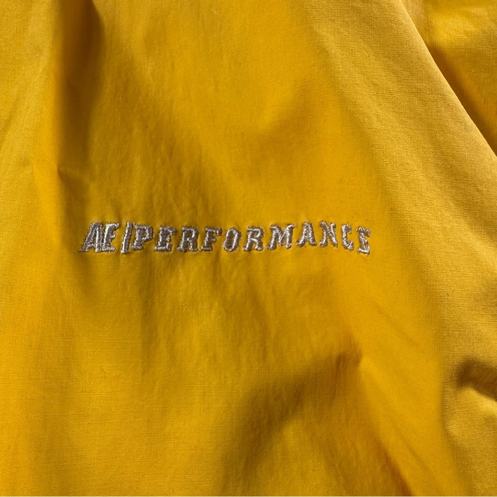 Vintage Ae Performance American Eagle Yellow Rain… - image 2
